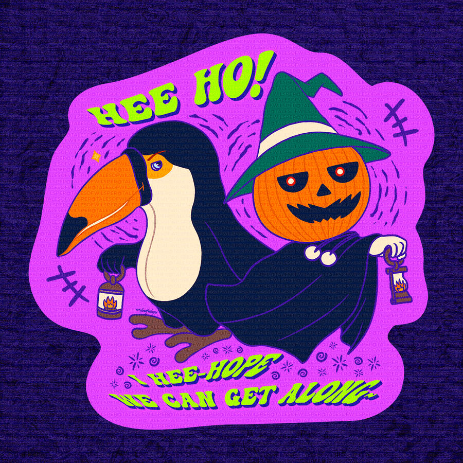 Hee-ho! I hee-hope we can get along